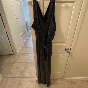Torrid - worn once - metallic jumpsuit. Size 4